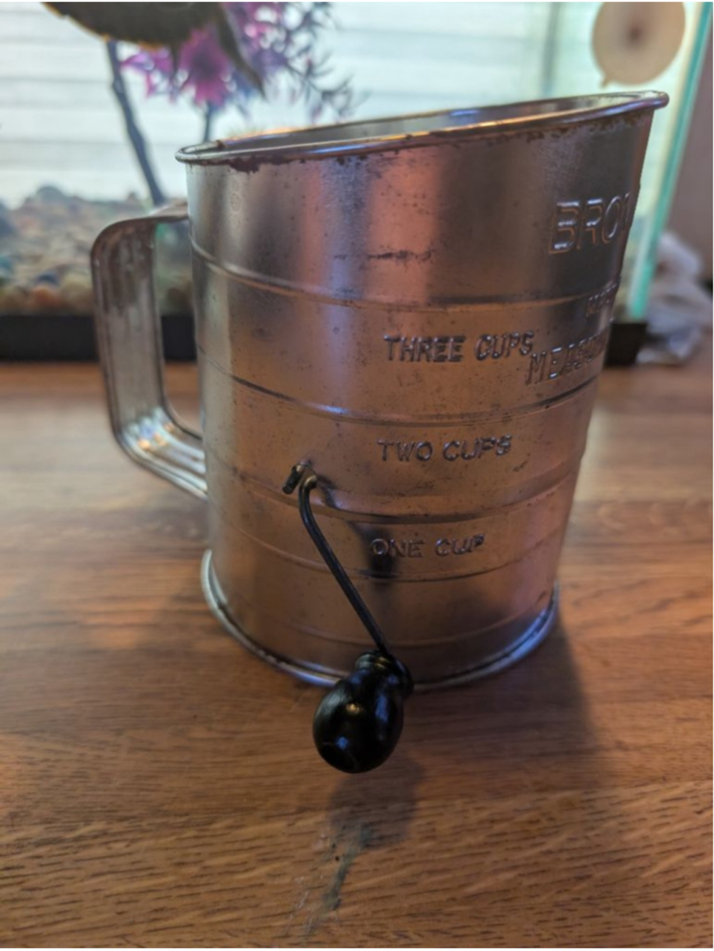 Bromwell's Silver Measuring Sifter One Size